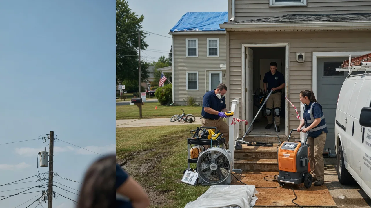 Water Damage Repair in Hopedale, OH near me